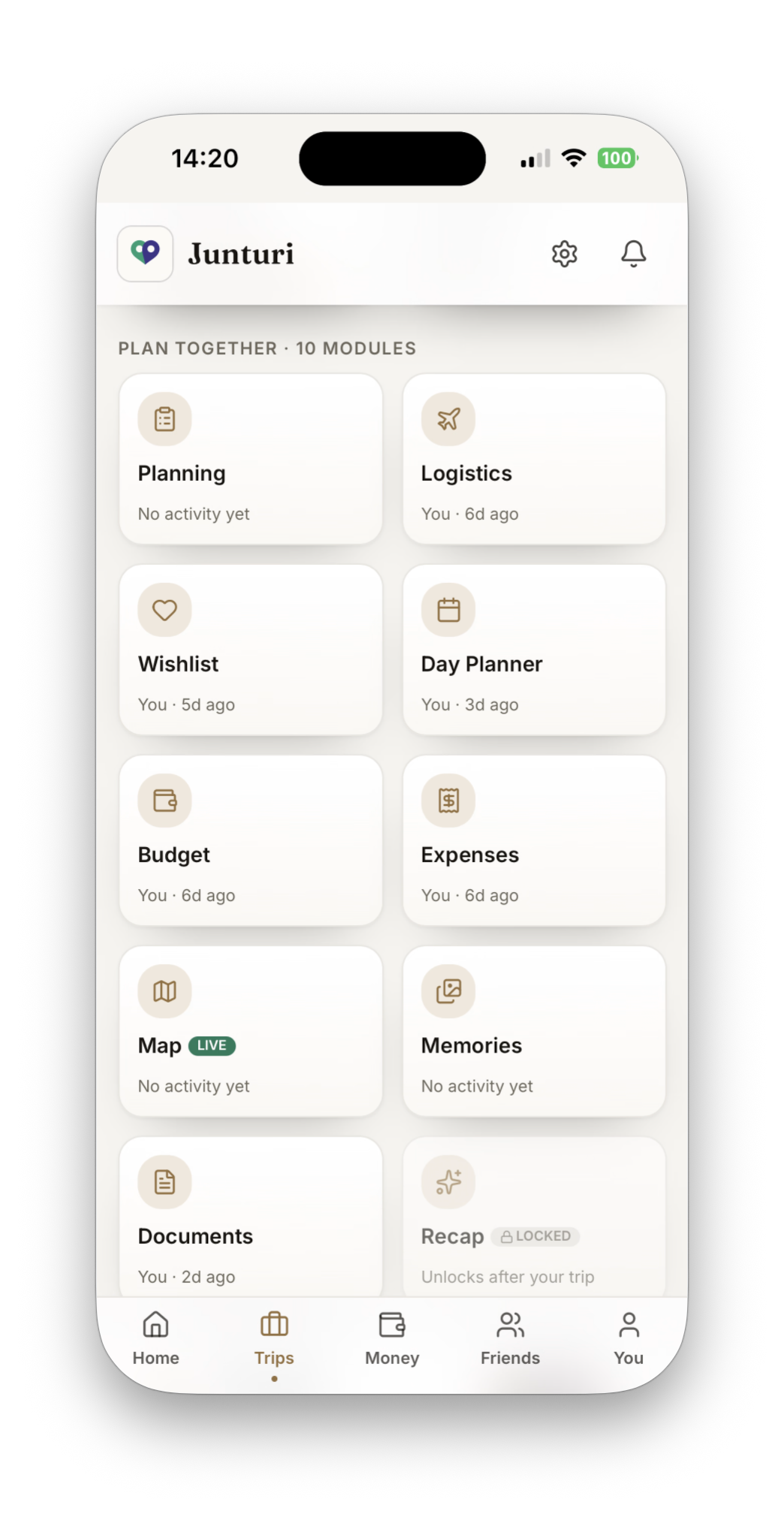 Plan together — Junturi's ten planning modules on one screen